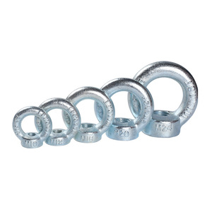 Anneaux de levage Zhengjian M8 M10 M12 M14 M16 M18 M20 M22 M24 M30 en acier au carbone zingué, grade A B C, niveau 4.8 GB 196 - Product Image 1