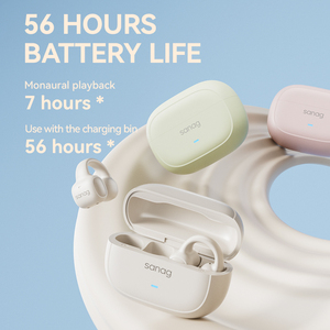 Sanag <span class=keywords><strong>s3s</strong></span> mở-ear Stereo Bass Tai nghe bluetooth 5.3 Earhook tai nghe mini 56h thể thao không dây di động với microphone - Product Image 4