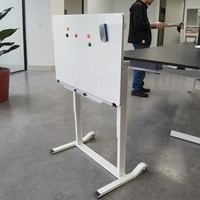 Bureau d'ordinateur portable moderne ergonomique à rabat, réglable en hauteur, mobile, avec base en fer à levage pneumatique, garantie de 3 ans, 9MDF, bureau
