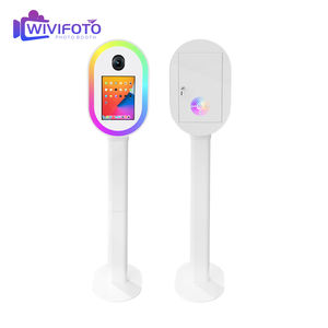 WIVIFOTO 새로운 타원형 얼굴 사진 부스 Rgb 빛 Photobooth 9.7 10.5 12.9 인치 패드 사진 부스 - Product Image 5