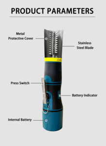 Tự động không dây Cá Scaler Cleaner mạnh mẽ điện Cá scraper - Product Image 4