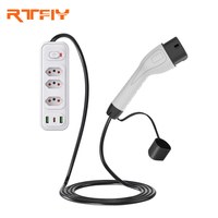 Adaptateur de charge et de décharge latérale pour véhicule électrique Type 2 V2L, prise femelle Type 2