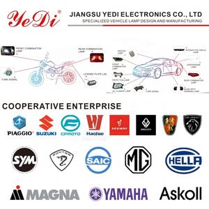 Lampu Depan Sepeda Motor Suzuki Merk Yedi BARU, Model Halogen 10201000243 untuk Retrofit/Peningkatan - Product Image 2