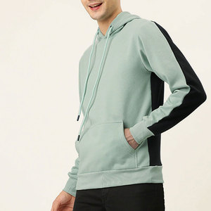 Casual Men's 180Gsm Lightweight <b>Hoodie</b> <b>Thin</b> Cotton Pullover for Autumn Daily Wear Breathable Hooded Top Custom Logo - Product Image 5