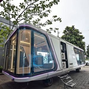 Matériau en acier moderne de luxe LifePod Préfabriqué Tiny Star Apple House Hôtel Appartement Cabine Bâtiments Salle de bains Cadre en acier - Product Image 4