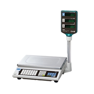 Báscula de plataforma alta Veidt de 30 kg para supermercado, electrónica, para precios de frutas y alimentos, AP-1, medición de alta precisión - Product Image 6