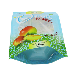 Bolsa Doypack con Cierre Zip para Frutos Secos y Chips de Mango, Transparente, Reutilizable, de Plástico, 125g/250g, Impresión Personalizada Económica - Product Image 3