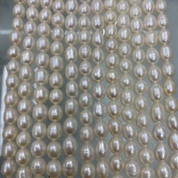 Perles d'eau douce naturelles en gros 5-6mm 6-7mm 7-8mm fabrication de bijoux