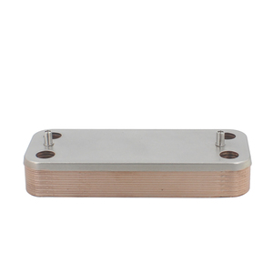 Échangeur de chaleur à plaques pour eau chaude 0020022938, utilisé pour chaudière Saunier <span class=keywords><strong>Duval</strong></span>, 12 plaques - Product Image 3