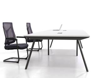 <span class=keywords><strong>Table</strong></span> de conférence moderne en métal pour l'école <span class=keywords><strong>et</strong></span> la salle à manger, bureau de <span class=keywords><strong>réunion</strong></span> de haute qualité pour le bureau - Product Image 2