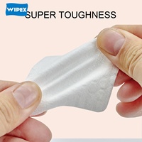 WIPEX 500 lingettes/rouleau, lingettes nettoyantes pour ongles, sans peluches, jetables, pour le démaquillage du vernis à ongles, pour le nettoyage des manucures