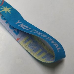 Bracelet d'identification VIP personnalisé en polyester pour invitation et entrée - Product Image 4