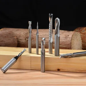 <strong>End</strong> <strong>Mill</strong> Tools for Solid Carbide <strong>End</strong> <strong>Mill</strong> CNC Machine Wood Router Bit High Precision ODM/OEM Climb Milling - Product Image 1
