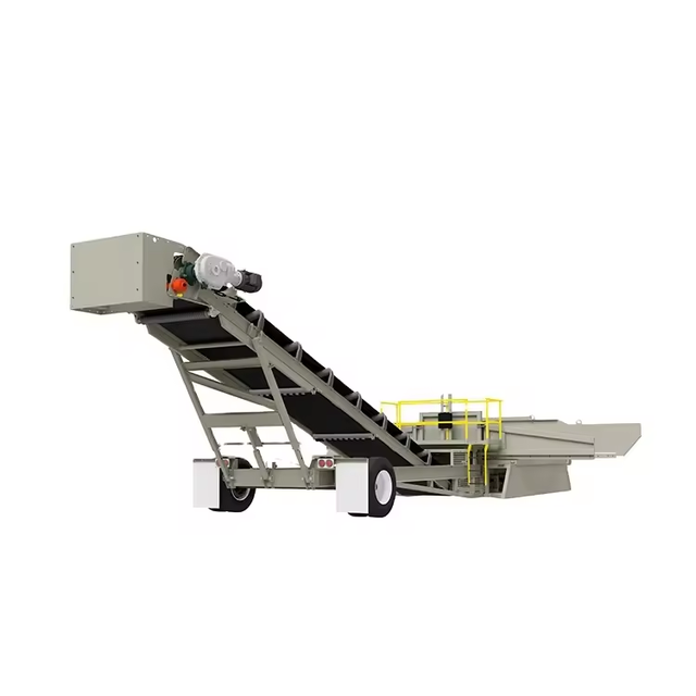 High Efficient 2000TPH Mobile Dump Truck Unloader and Ship Loader
