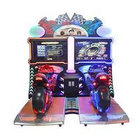 Super moto de course Arcade Machine FF moto de course Arcade Machine de jeu à pièces personnalisable