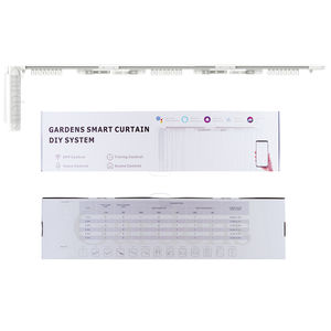 I binari per tende della finestra intelligenti tracciano una casa intelligente per tende magiche telescopiche - Product Image 3