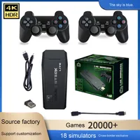 Console de Jeu M8 pour Téléviseur Domestique, Haute Définition, Double Arcade, Connexion Sans Fil 2.4G Transfrontalière, Comprend une Manette de Jeu, Compatible CPS EU