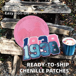 Parches de Letras de Chenilla Listos para Enviar Directo de Fábrica, 26 Letras Bordadas Termoadhesivas para Gorras, Listas para Aplicar - Product Image 2