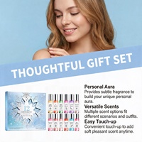 Coffret Cadeau de Parfums Colorés de Noël – Fragrances Fraîches et Élégantes pour Rendez-vous et Trajets Quotidien – Coffret Cadeau Exquis aux Diverses Senteurs