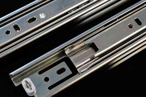 Rail à roulement à billes de 36mm avec extension complète silencieuse à montage latéral détachable pour les grossistes de quincaillerie de meubles de cuisine - Product Image 3