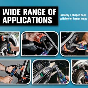 Pulidora y abrillantadora de coches inalámbrica de doble acción de 300W y 2000mAh con batería, 0/3/12mm, para detallado automotriz DIY - Product Image 6