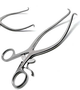 Ensemble d'instruments vétérinaires chirurgicaux en acier inoxydable certifiés CE ISO Écarteurs Gelpi 3 pièces (3.5 "5.5" 7 ") avec pointes acérées - Product Image 4