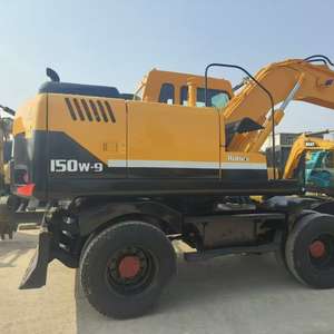 Maquinaria de Construcción de Segunda Mano, Excavadora de Ruedas Hyundai 150W-9 Usada, Excavadora de Ruedas de 15 Toneladas Hyundai 150w-7 - Product Image 2