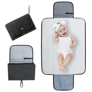 Cuscinetti per pannolini portatili da viaggio con fasciatoio staccabile per neonati