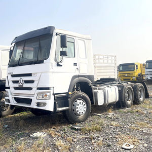 Новый дизельный тягач Howo повышенной грузоподъемности 4x2 6x4, 10-колесный дизельный тягач, тягач с левым рулевым управлением - Product Image 5