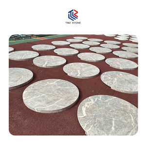 โต๊ะทรงกลมหินอ่อนสีขาวสำหรับโครงการโรงแรมวิลล่า TMZ การออกแบบที่ทันสมัยสำหรับโครงการโรงแรมวิลล่า fior Di Bosco - Product Image 5