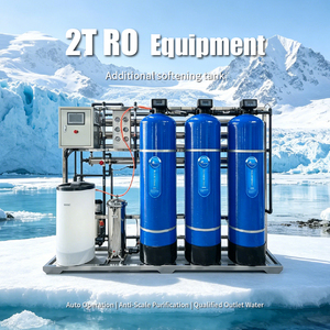 Système de traitement de l'eau industriel 2000L/H avec adoucisseur pour la fabrication chimique en laboratoire - Product Image 4