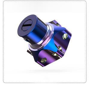 Accessoires de modification pour motos et véhicules électriques, couvre-clé en titane coloré, couvre-clé de scooter - Product Image 2
