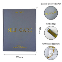 Journal personnalisé et personnalisé d'anxiété de santé mentale pour femmes et hommes planificateur de soins personnels