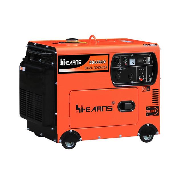 DG6500SE-5kw Silent Home Use Portable air Cooled diesel Generator