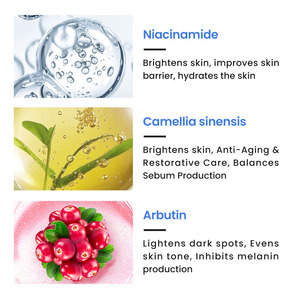Capsule Monodose <span class=keywords><strong>di</strong></span> Siero alla Niacinamide per <span class=keywords><strong>Pelle</strong></span> Grassa e Sensibile, Schiarente e Controllo Oleosità con <span class=keywords><strong>Vitamina</strong></span> <span class=keywords><strong>C</strong></span> e Arbutina, Trattamento Viso Mirato - Product Image 5