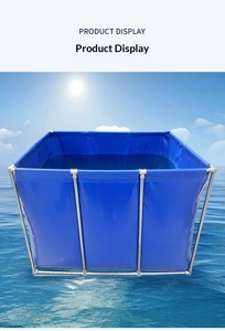 Estanque Plegable de PVC Reforzado Premium: Solución Portátil y Resistente para Acuicultura y Piscinas de Carreras - Product Image 4