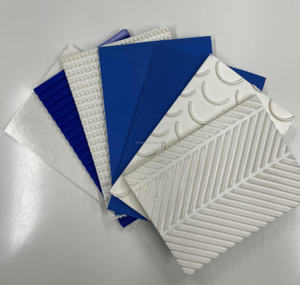 Nhiệt độ cao cấp cân bằng polyester lưới cấp thực phẩm PU băng tải cho ngành bán lẻ Điều kiện Mới - Product Image 3