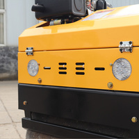 Petit rouleau compacteur de route multifonctionnel 1 tonne 2 tonnes 3 tonnes en asphalte à double tambour