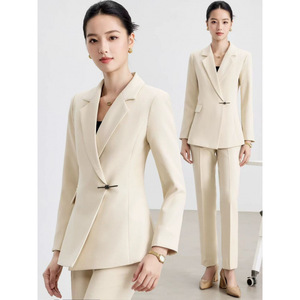 Women Professional Suit Long Sleeve Polyester Comfortable Workwear Fall 2025 - Product Image 2
