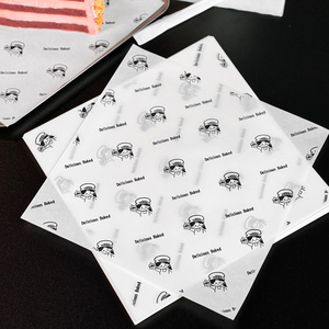 Custom Logo Printed Food Grade GreaseProof <strong>Paper</strong> Grease Proof Recyclable <strong>Baking</strong> Bread Wrapping <strong>Paper</strong> - Product Image 5