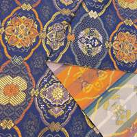 Fil organique de haute qualité teint en brocart de soie de mûrier, tissu fait à la main pour les Designers d'intérieur/