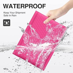 Pink <b>Color</b> Bubble Mailers for Mailing Packaging Small Business <b>Envelopes</b> for Clothes Makeup Ship Manufacturer Price - Product Image 6
