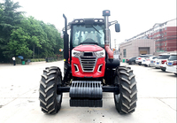 Tracteur de machine agricole 180Hp 4X4wd de marque célèbre de la Chine avec la pompe plus large du pneu radial LTX1804 et la roue 4WD