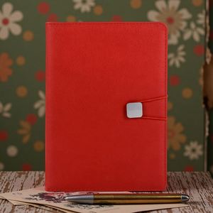 Customisable Hardcover Notebook for Boys Personalised Business Gift New Design PU Leather Material Elastic Strap Spiral Binding - Product Image 5
