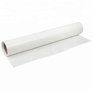 Lámina de Plástico PE Negra en Rollo, Lámina de Polietileno de 6 mil, 1000 Gauge, Película de Construcción, Barrera de Vapor para Pintura - Product Image 1