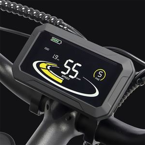 Ridstar-Bicicleta eléctrica Q20 Pro para Ciudad, bicicleta eléctrica de 20 pulgadas, motor dual, 52V, 40Ah, batería doble, LCD, arena, playa, nieve, neumáticos gruesos, bicicleta eléctrica para adultos - Product Image 2