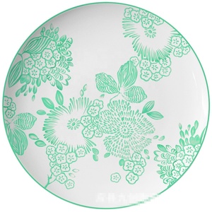 ชุดจานชามลายเขียวสไตล์ยุโรป ลดราคาพิเศษ - Product Image 5