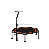 Trampoline pour adultes Zoshine de 40 pouces avec cadre en acier allié hexagonal, durable, écologique, sûr, empilable, avec tapis souple, pour usage domestique et commercial