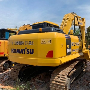 Excavatrice hydraulique d'occasion Komatsu PC160 de 16 tonnes, état d'origine, pour travaux sur chenilles - Product Image 2