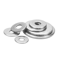 304 Stainless Steel Thickened Flat Washers Plate M3M4M5-M20 Plain Heavy Industry Use Factory Customized High Quality Hot Sale